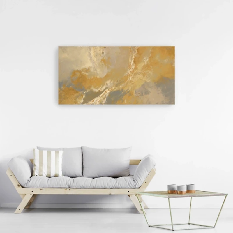 Gold Rush Canvas Art Print