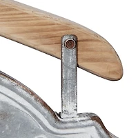 Gray Metal Laundry Room Wall Plaque