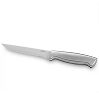 Black Rubberwood Block Satin 22-pc. Cutlery Set