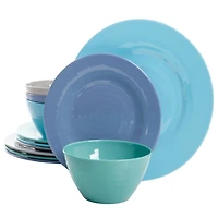 Hues of the Sea 12-pc. Dinnerware Set