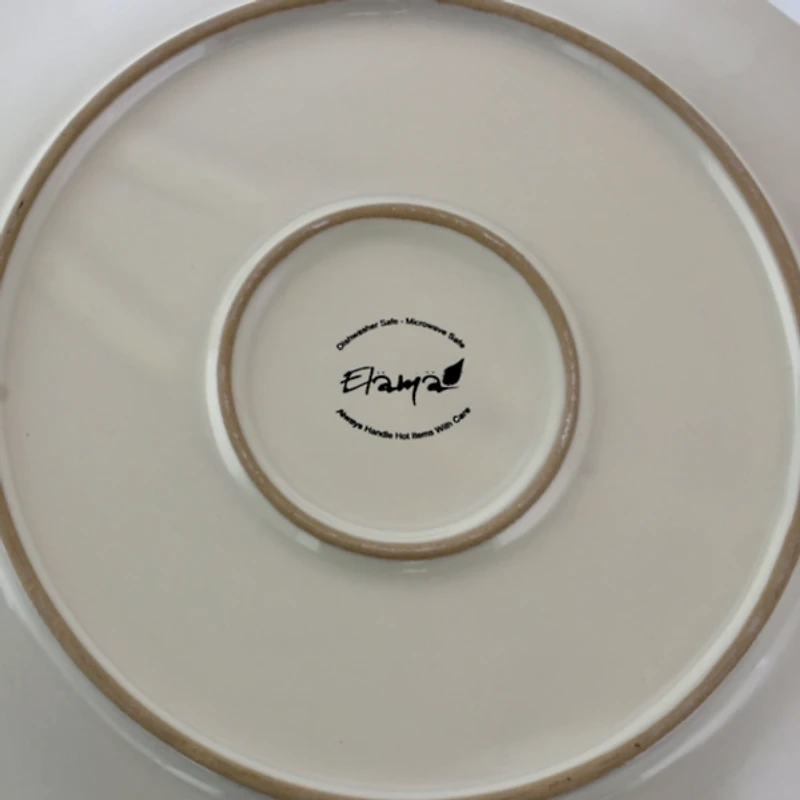 White Lace Embossed 16-pc. Dinnerware Set