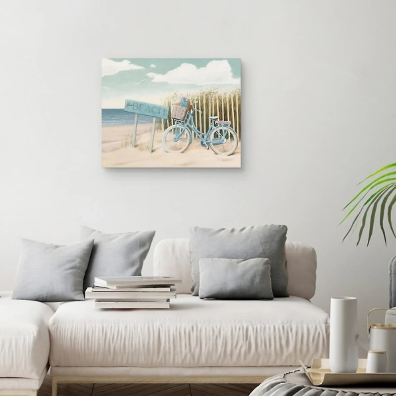 Beach Cruiser II Giclee Canvas Art Print