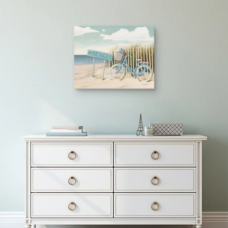 Beach Cruiser II Giclee Canvas Art Print