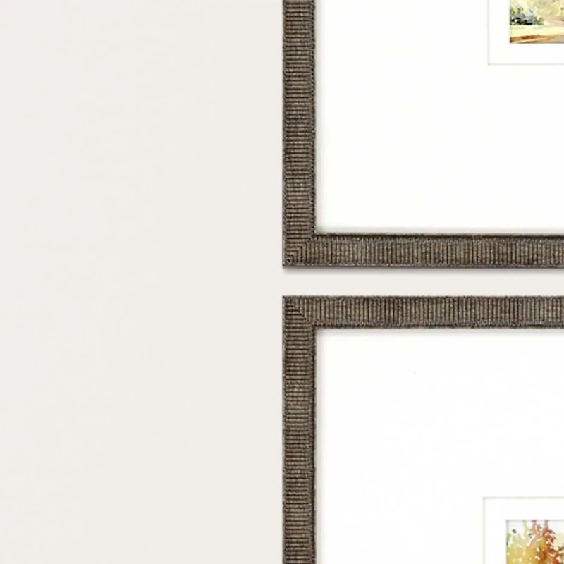 Petite Sunrise Giclee Gold Framed Prints, Set of 4