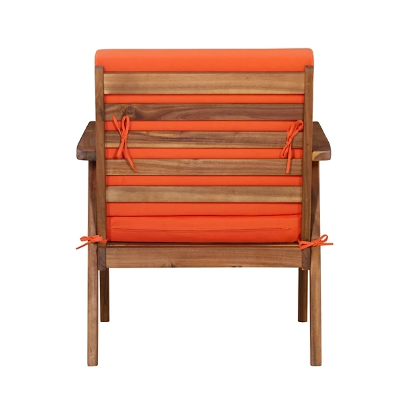 4-pc. Acacia Wood Outdoor Living Set