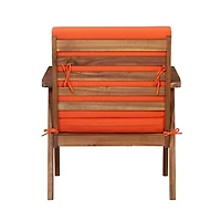 4-pc. Acacia Wood Outdoor Living Set