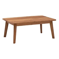 Gray Acacia Wood 4-pc. Outdoor Living Set