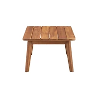 Gray Acacia Wood 4-pc. Outdoor Living Set