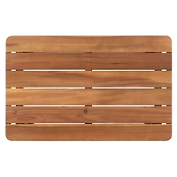 Gray Acacia Wood 4-pc. Outdoor Living Set