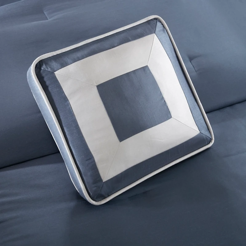 Blue Square 7-pc. California King Comforter Set