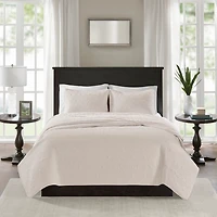 Ivory Classic 3-pc. California King Coverlet Set