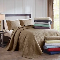 Classic Stitch 3-pc. King Bedspread Set