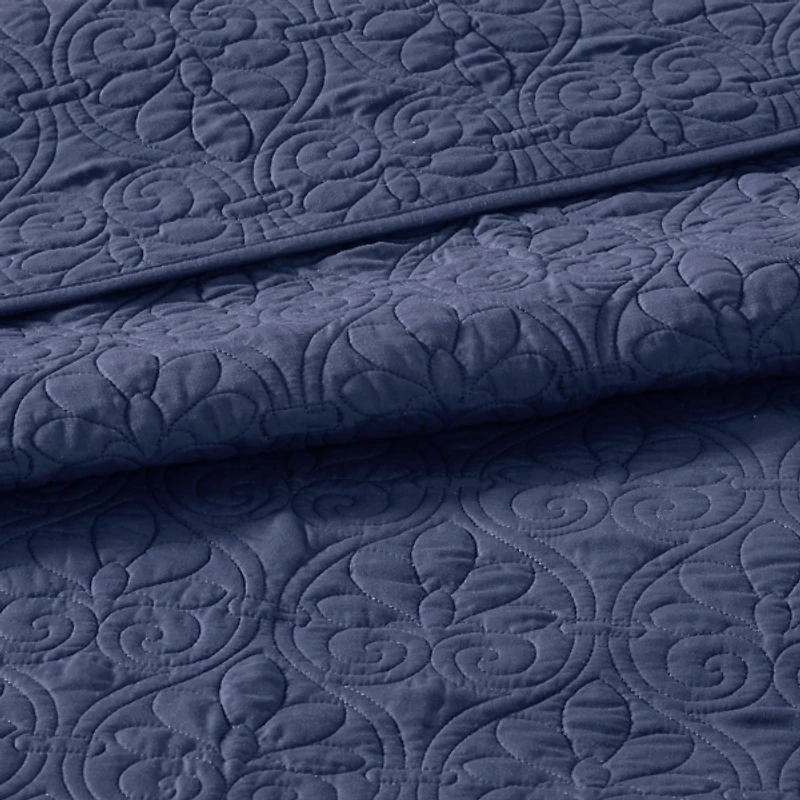 Blue Classic 3-pc. California King Coverlet Set