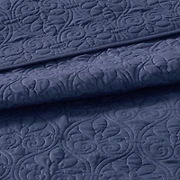 Blue Classic 3-pc. California King Coverlet Set
