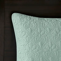 Green Classic Stitch 2-pc. Twin Bedspread Set