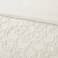 Tufted Medallion 3-pc. Queen Duvet Set
