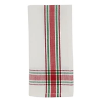 Red and Green Plaid Napkins, Set of 4
