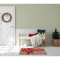 Red Green Giftbox Doormat, 24x36