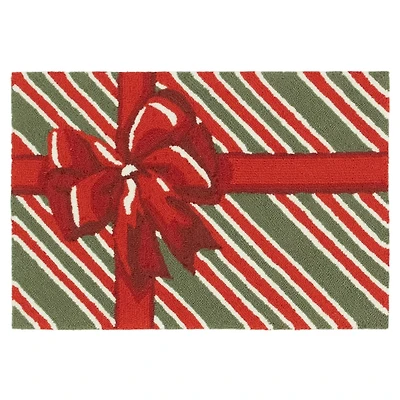 Red Green Giftbox Doormat, 24x36