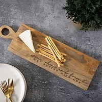 Wine, Cheese, and Friends Serving Board