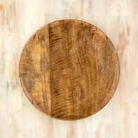 Coupe Natural Wooden Charger