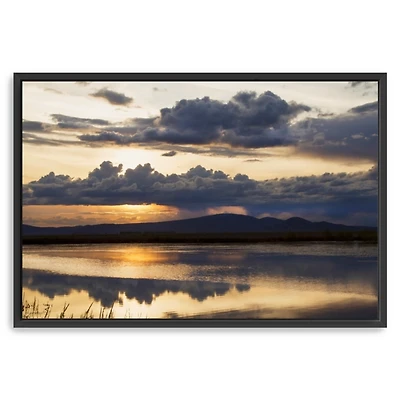 Twilight Symphony Framed Giclee Canvas Art Print