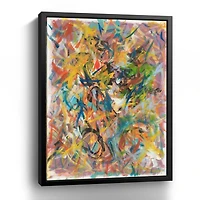 Inside Out No. 2 Framed Giclee Canvas Art Print