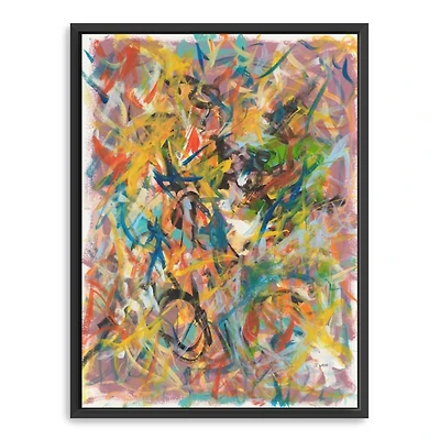 Inside Out No. 2 Framed Giclee Canvas Art Print