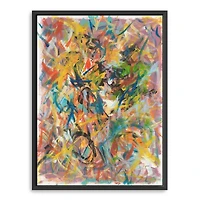 Inside Out No. 2 Framed Giclee Canvas Art Print