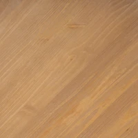 White Natural Top Pedestal Dining Table