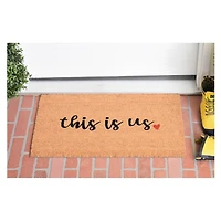 This Is Us Heart Doormat