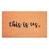 This Is Us Heart Doormat