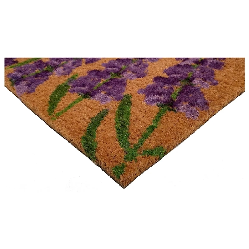 Lavender Hello Doormat