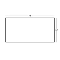 Natural and Black Abby Doormat, 72x36 in.