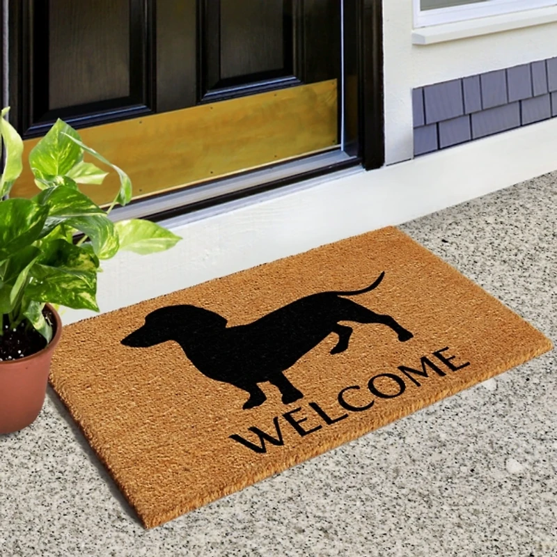 Dachshund Welcome Doormat