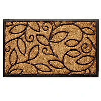 Vine Leaves Swirl Doormat, 36x24 in.