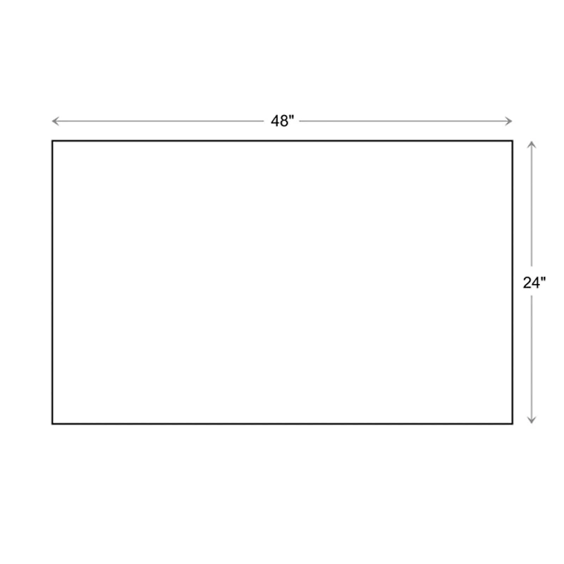 Double Border Doormat, 48x24 in.