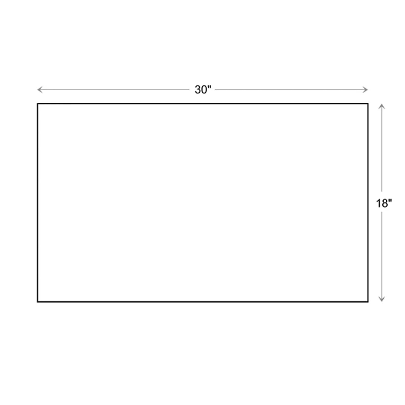 Black Circles Rubber Doormat