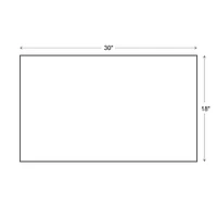 Black Circles Rubber Doormat