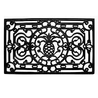 Ornate Penelope Durable Rubber Doormat, 36x24 in.