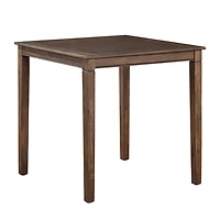 Brown Wood Counter Stool 5-pc. Dining Set