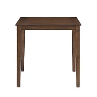 Brown Wood Counter Stool 5-pc. Dining Set