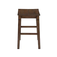 Brown Wood Counter Stool 5-pc. Dining Set