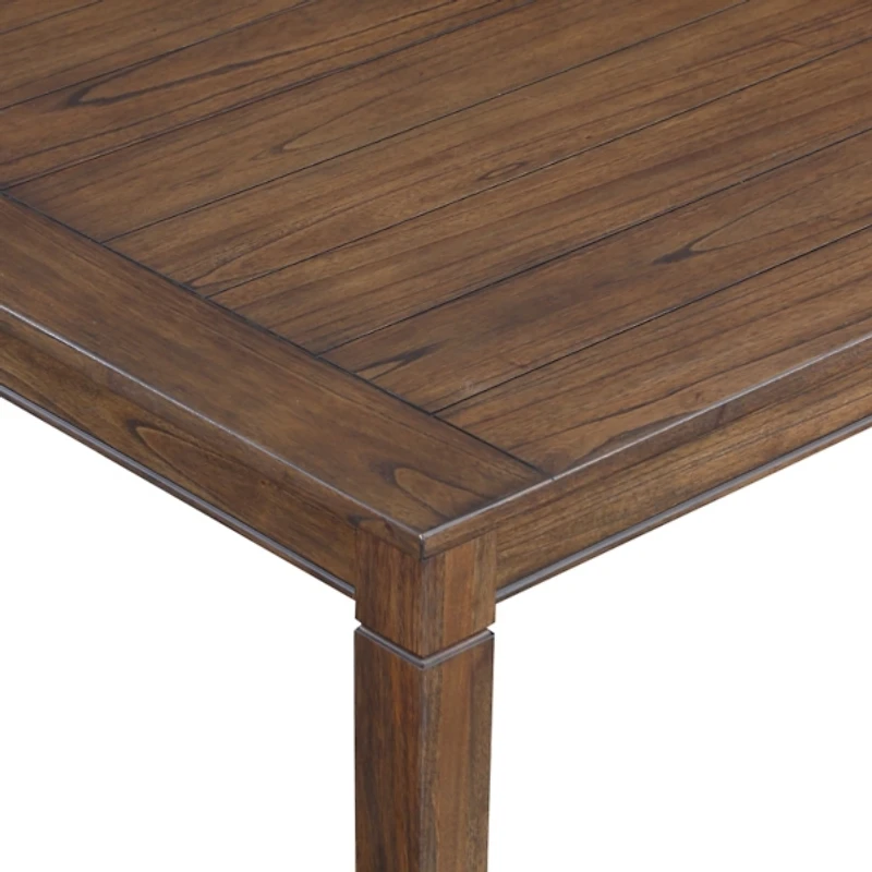 Brown Wood Counter Stool 5-pc. Dining Set