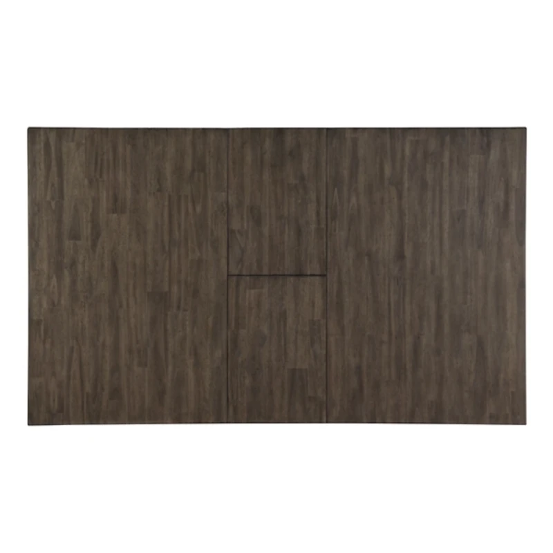 Smoked Alabaster and Honey Wood Dining Table