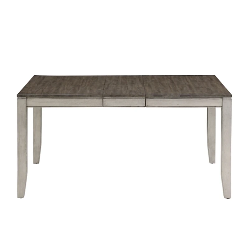 Smoked Alabaster and Honey Wood Dining Table