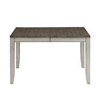 Smoked Alabaster and Honey Wood Dining Table