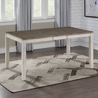 Smoked Alabaster and Honey Wood Dining Table