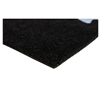 Black and White Ghost Coir Doormat