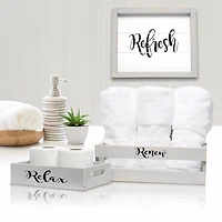 Graywash 3-pc. Bathroom Accessories Set